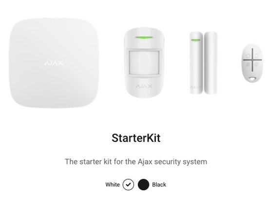 Starting Kit Ajax Systems Security Ibiza, Mallorca, Formentera